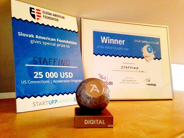 Staffino - absolútny víťaz StartUp Awards 2014