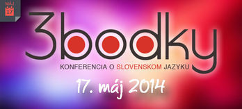 3 bodky - neformálna konferencia o slovenskom jazyku