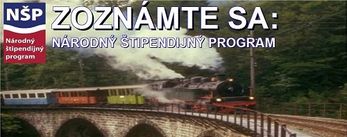 ZOZNÁMTE SA: Národný štipendijný program