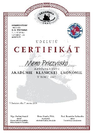 certifikat