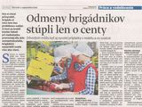Brigada.sk v denníku SME